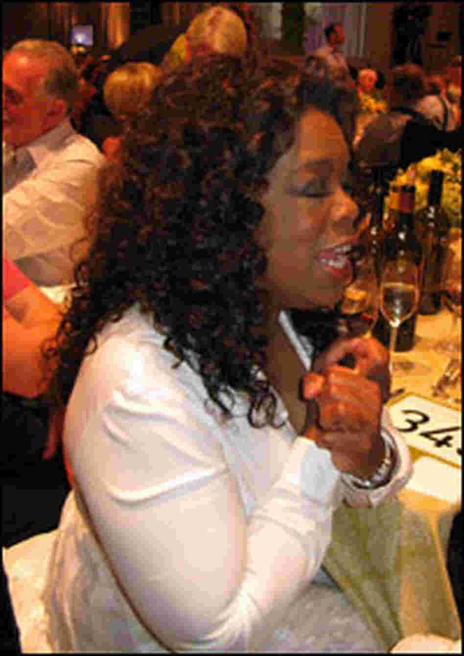 Oprah attends the Napa Valley Wine Auction. Oprah attends the Napa Valley Wine Auction.