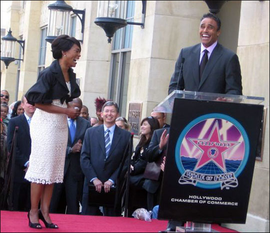 Angela Bassett gets a star on the Walk of Fame.