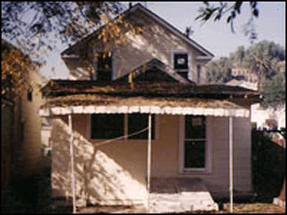 The back of the house The back of the house