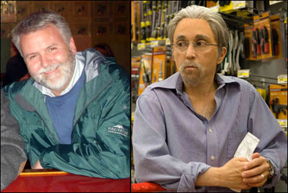 Left: Courtesy Byron Locke, Right: Photographed by Barbara Green, Make-up by Dominie Till Left: Courtesy Byron Locke, Right: Photographed by Barbara Green, Make-up by Dominie Till