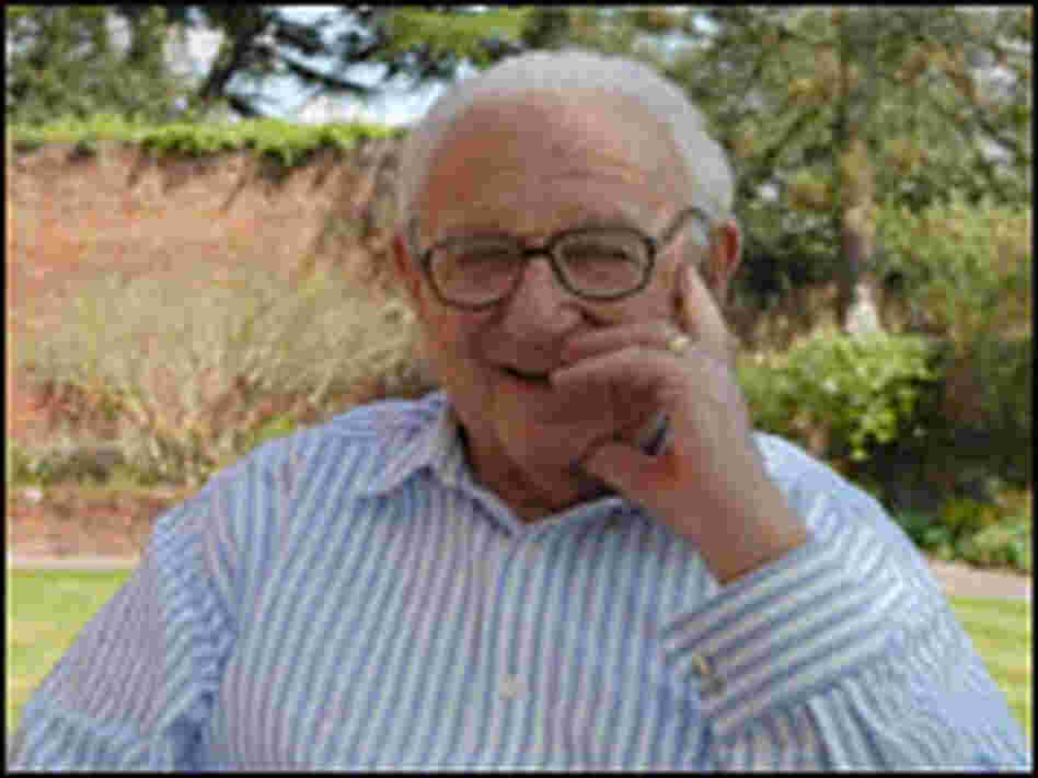 Nicholas Winton at home