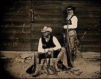 Quentin Marburger and Cliff "Frosty" Foster