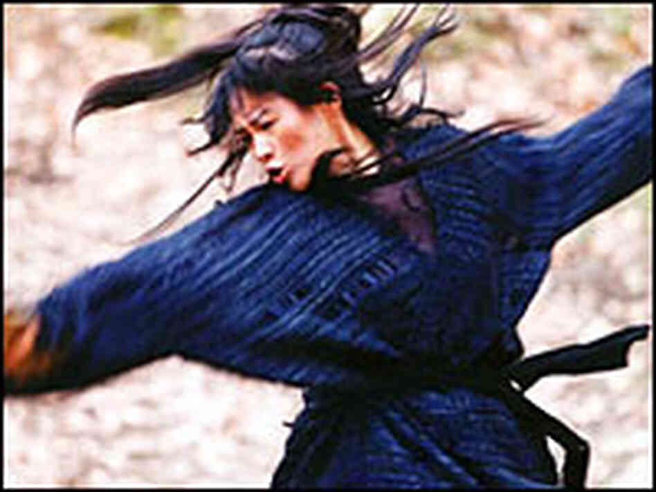 Ziyi Zhang in a still from Zhang Yimou's 'House of Flying Daggers' Ziyi Zhang in a still from Zhang Yimou's 'House of Flying Daggers'