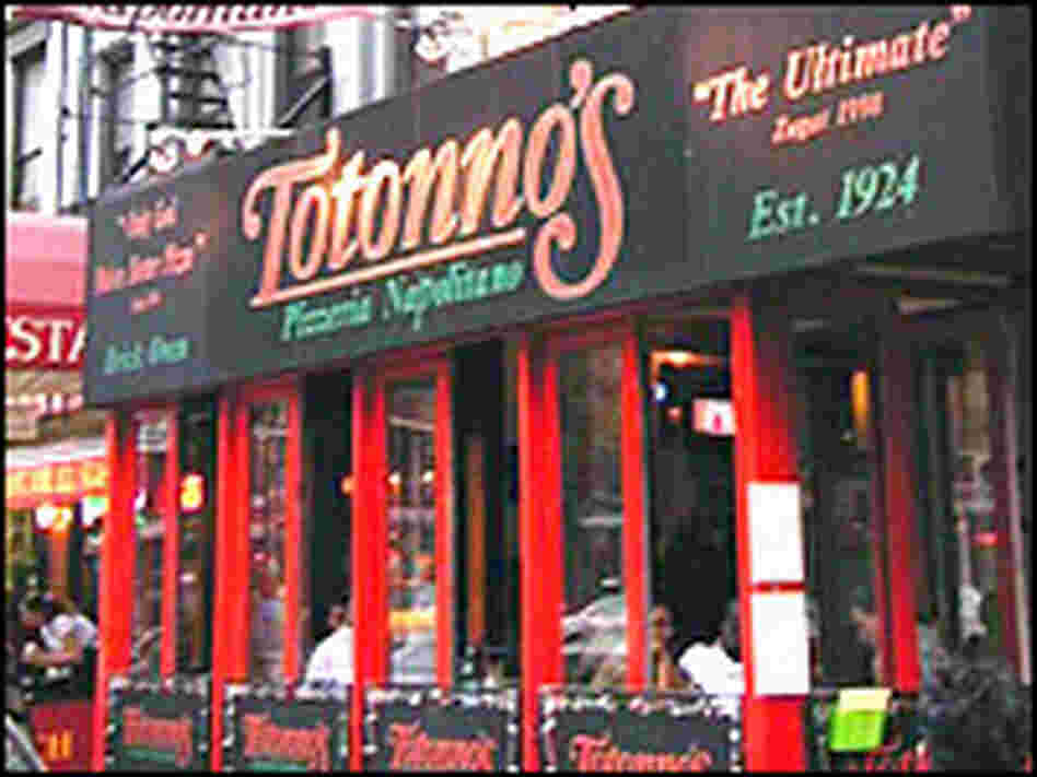 The front of New York's Tottono's restaurant. The front of New York's Tottono's restaurant.