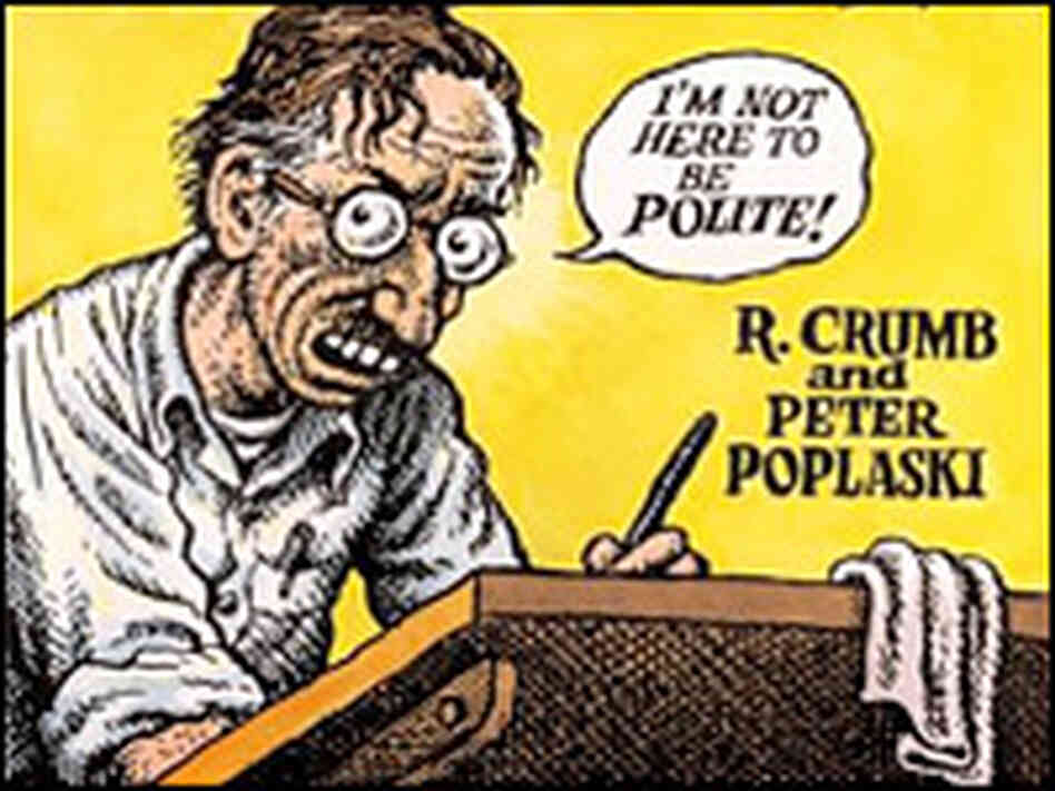 Detail from the cover of 'The R. Crumb Handbook' Detail from the cover of 'The R. Crumb Handbook'