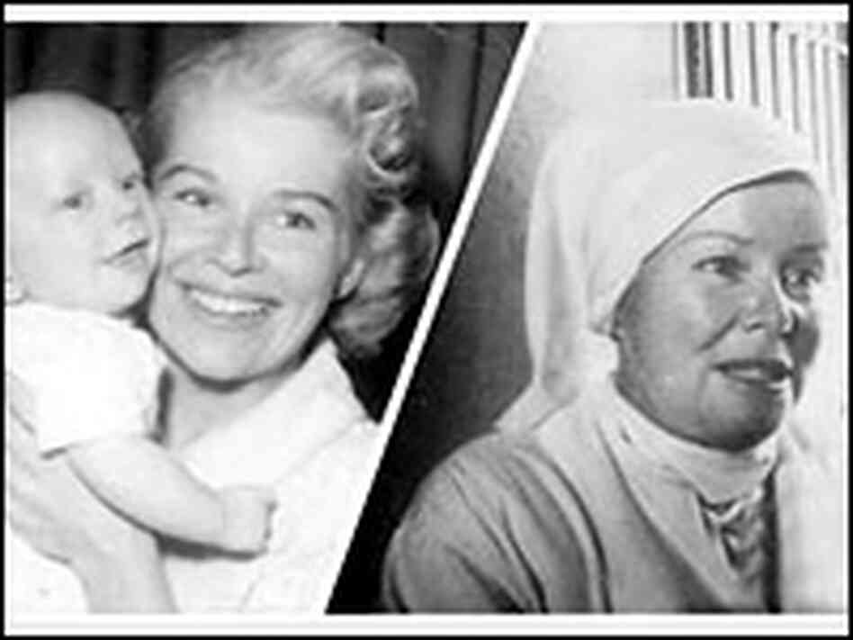 Mary Clarke in California, left, and in Mexico, from the cover of 'The Prison Angel' Mary Clarke in California, left, and in Mexico, from the cover of 'The Prison Angel'