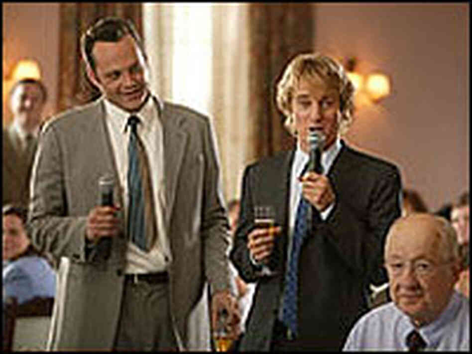 Vince Vaughn and Owen Wilson in 'Wedding Crashers' Vince Vaughn and Owen Wilson in 'Wedding Crashers'