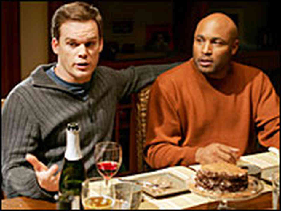 Michael C. Hall and Mathew St. Patrick Michael C. Hall and Mathew St. Patrick