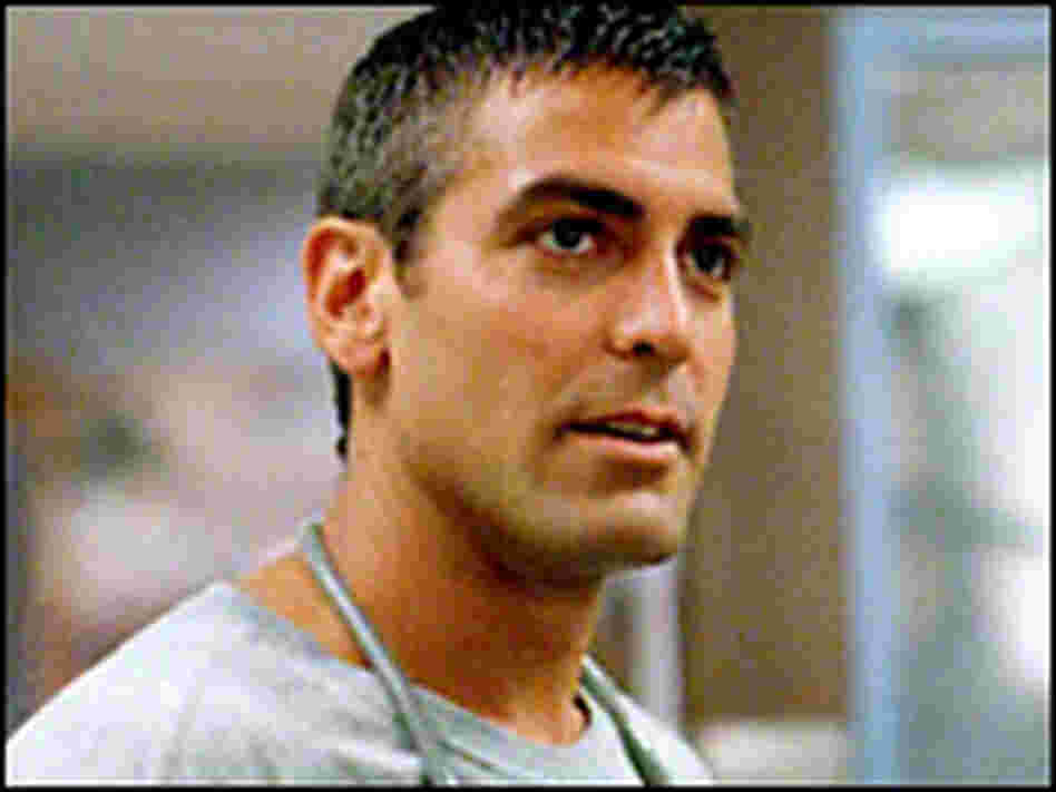Playing doctor: George Clooney on the NBC series 'ER' Playing doctor: George Clooney on the NBC series 'ER'