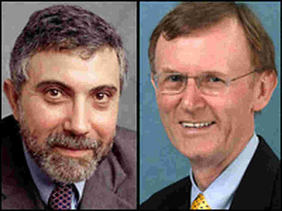 Paul Krugman, left, and Stuart Butler, right. Paul Krugman, left, and Stuart Butler, right.