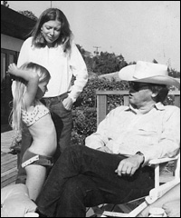 Joan Didion, John Dunne och deras dotter Quintana