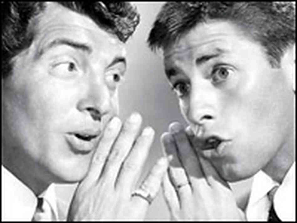 Dean Martin and Jerry Lewis, from the cover of 'Dean and Me: A Love Story' Dean Martin and Jerry Lewis, from the cover of 'Dean and Me: A Love Story'