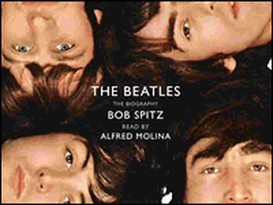 Detail from the cover of 'The Beatles: The Biography'. Detail from the cover of 'The Beatles: The Biography'.
