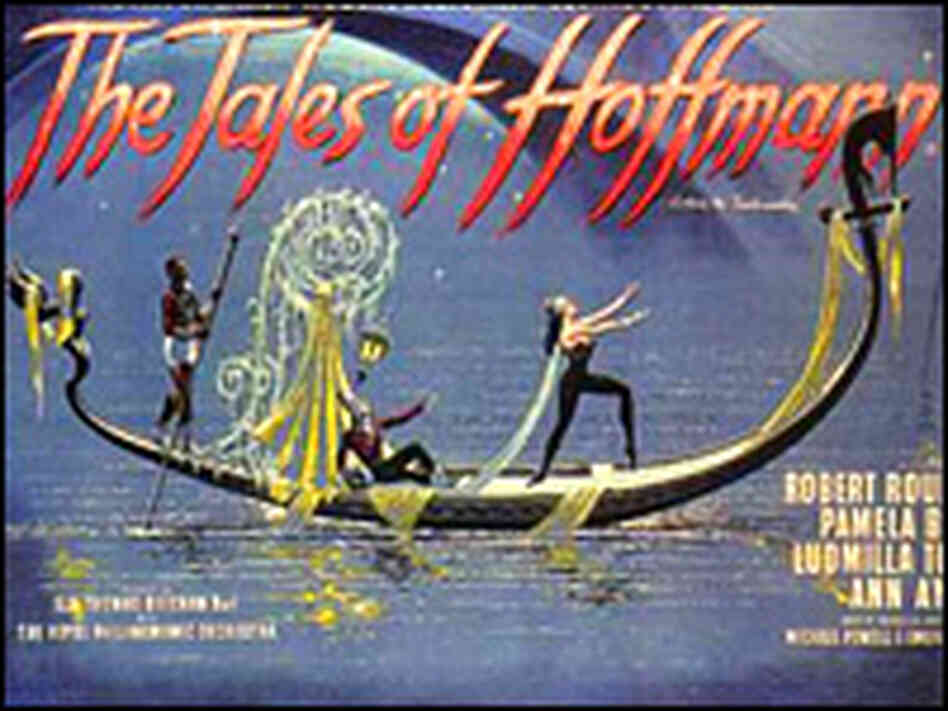 Detail from the original poster for 'Tales of Hoffmann' Detail from the original poster for 'Tales of Hoffmann'