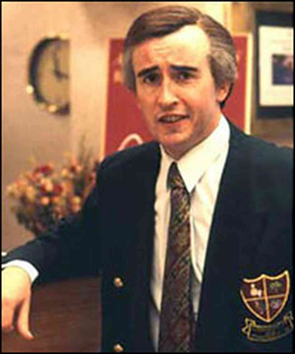 The inimitable Alan Partridge, replete in club jacket. The inimitable Alan Partridge, replete in club jacket.