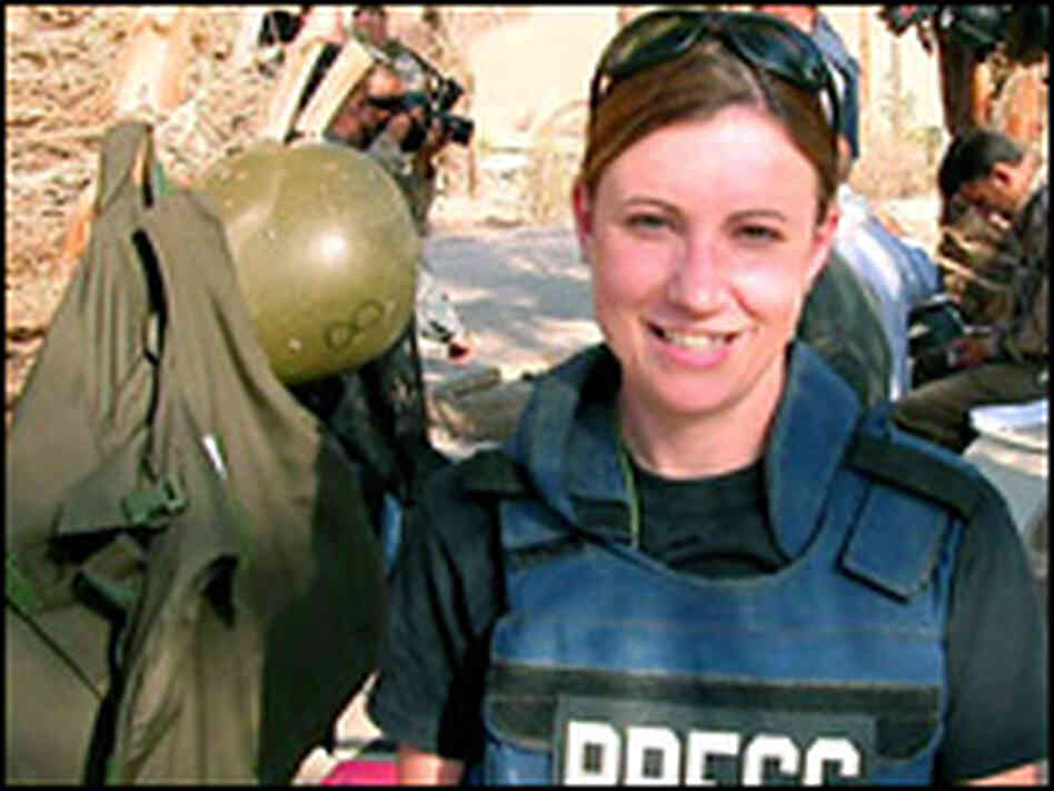 Jackie Spinner, on assignment in Iraq. Jackie Spinner, on assignment in Iraq.