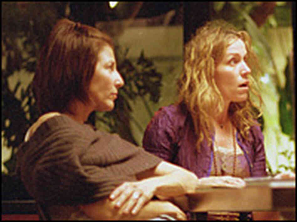 Keener with co-star Frances McDormand Keener with co-star Frances McDormand
