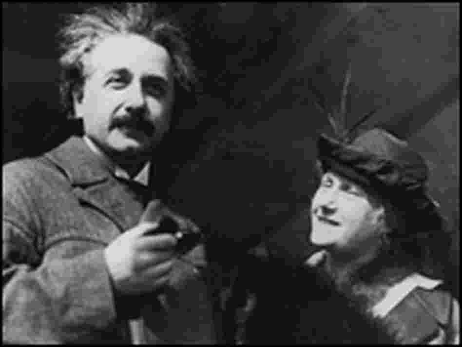 Albert and Elsa Einstein
