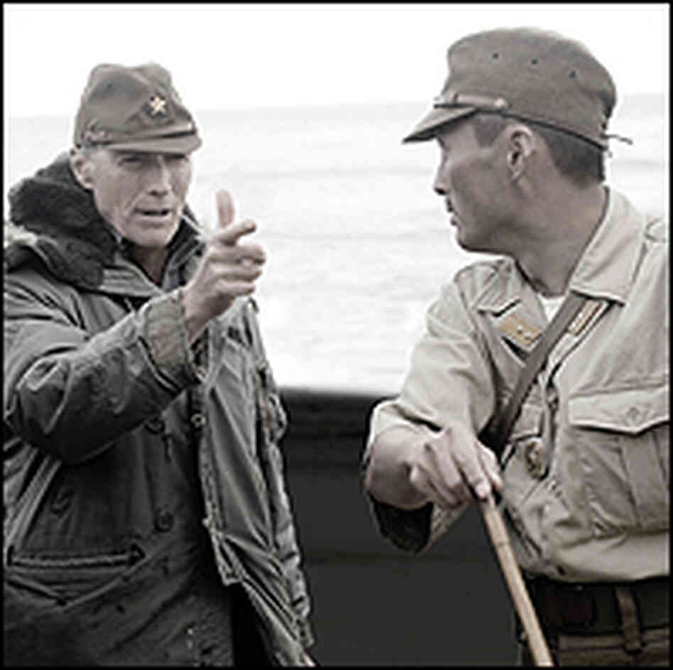 Clint Eastwood and Ken Watanabe Clint Eastwood and Ken Watanabe