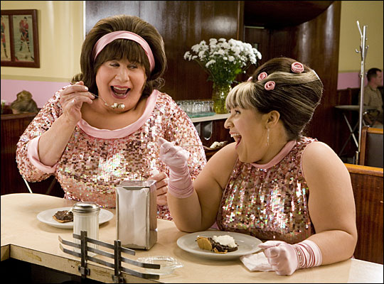 John Travolta and Nikki Blonsky in 'Hairspray'