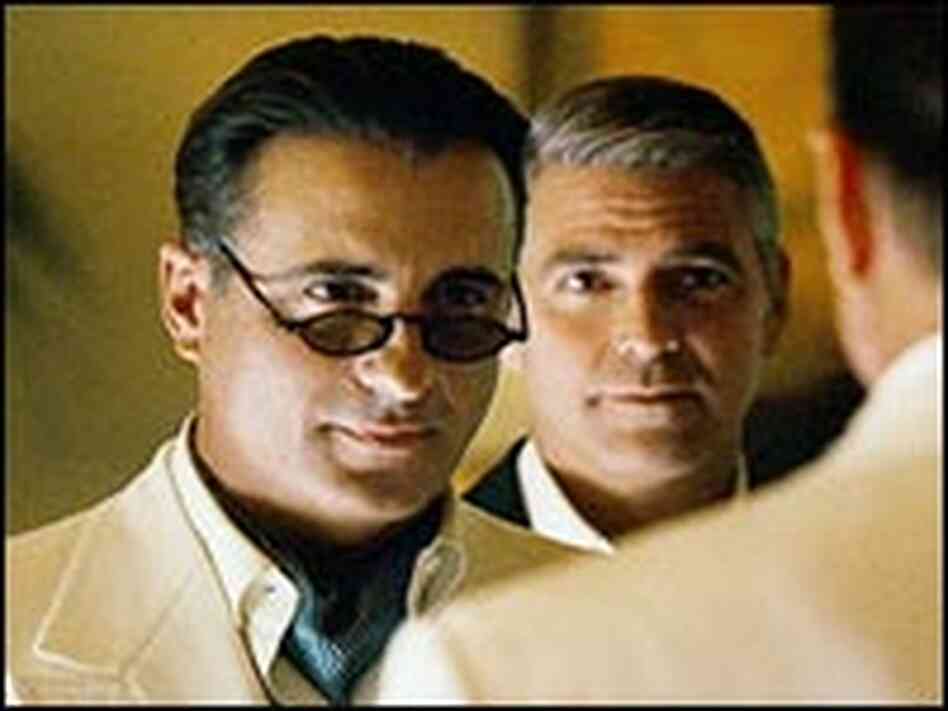 Andy Garcia and George Clooney in 'Ocean's Thirteen' Andy Garcia and George Clooney in 'Ocean's Thirteen'