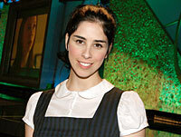 She only looks prim: Sarah Silverman's comic repertoire includes more than one song about poop. (Lesbian reproduction, too.)