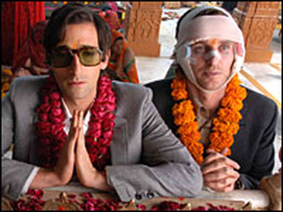 Jason Schwartzman (left), Adrien Brody and Owen Wilson in 'The Darjeeling Limited'