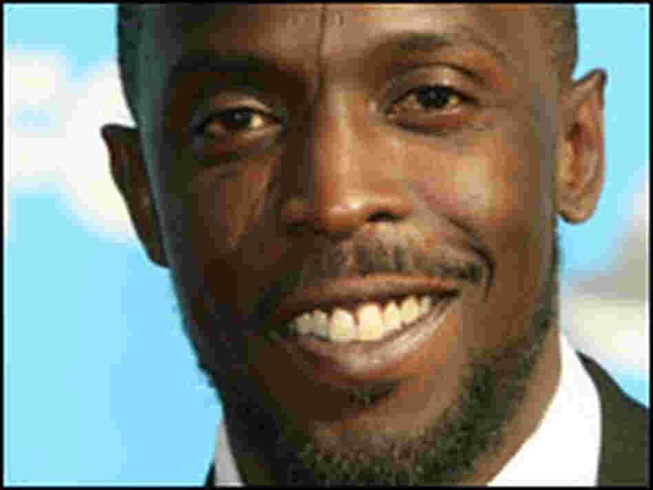 Michael K. Williams in black tie