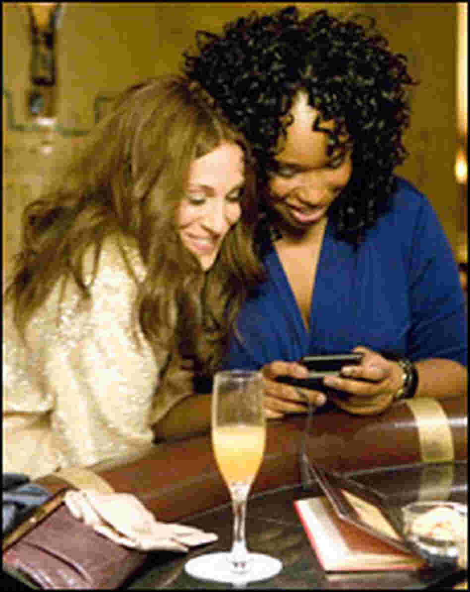 Sarah Jessica Parker and Jennifer Hudson in "Sex and the City."
