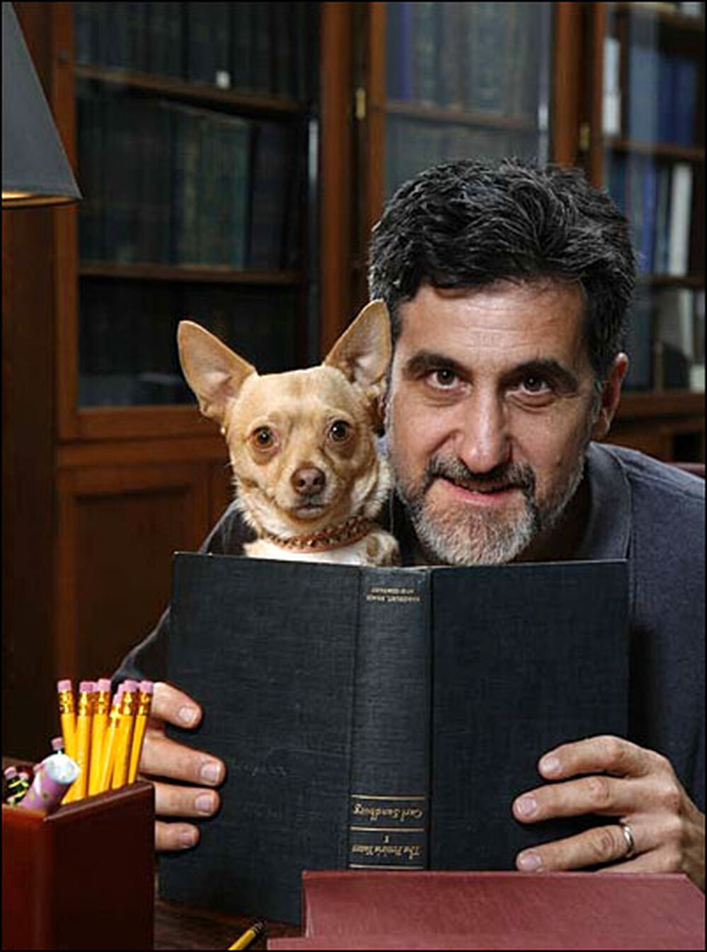 Bill Berloni with Bruiser
