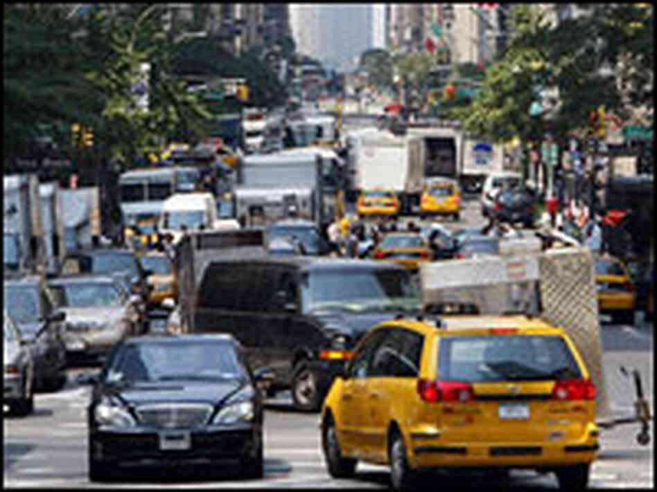 Rush hour in New York