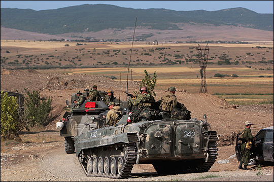 The conflict continues in Georgia.
