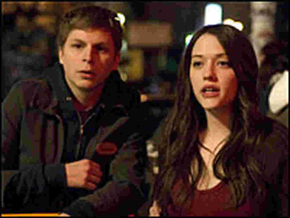 Michael Cera and Kat Dennings