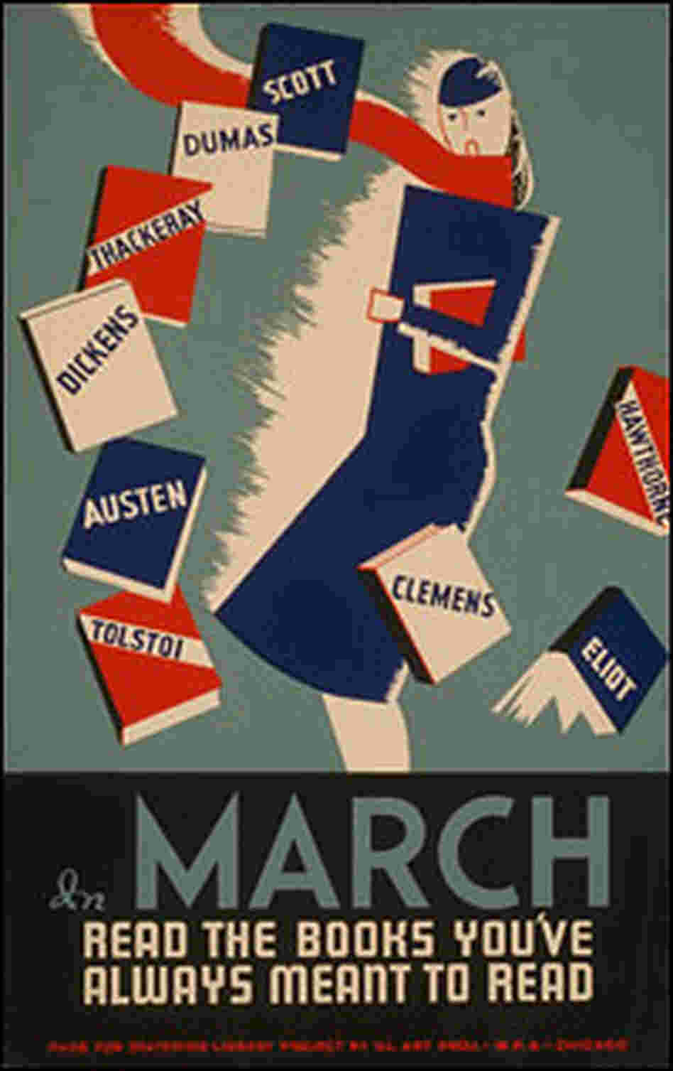 WPA Books Poster