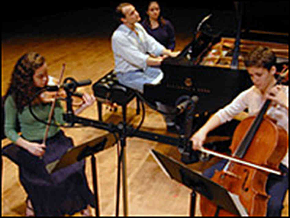 Heather Engebretson, Rachel Gawell, Christopher O'Riley Heather Engebretson, Rachel Gawell, Christopher O'Riley