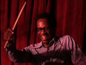 Brian Blade at the Village Vanguard (photo by John Rogers)