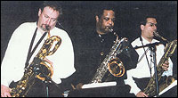 Three Baritone Saxophone Band... Ronnie Cuber, Howard Johnson, Gary Smulyan