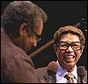 Jon Faddis, foreground, and Billy Taylor