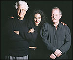 Larry Coryell, Badi Assad and John Abercrombie.