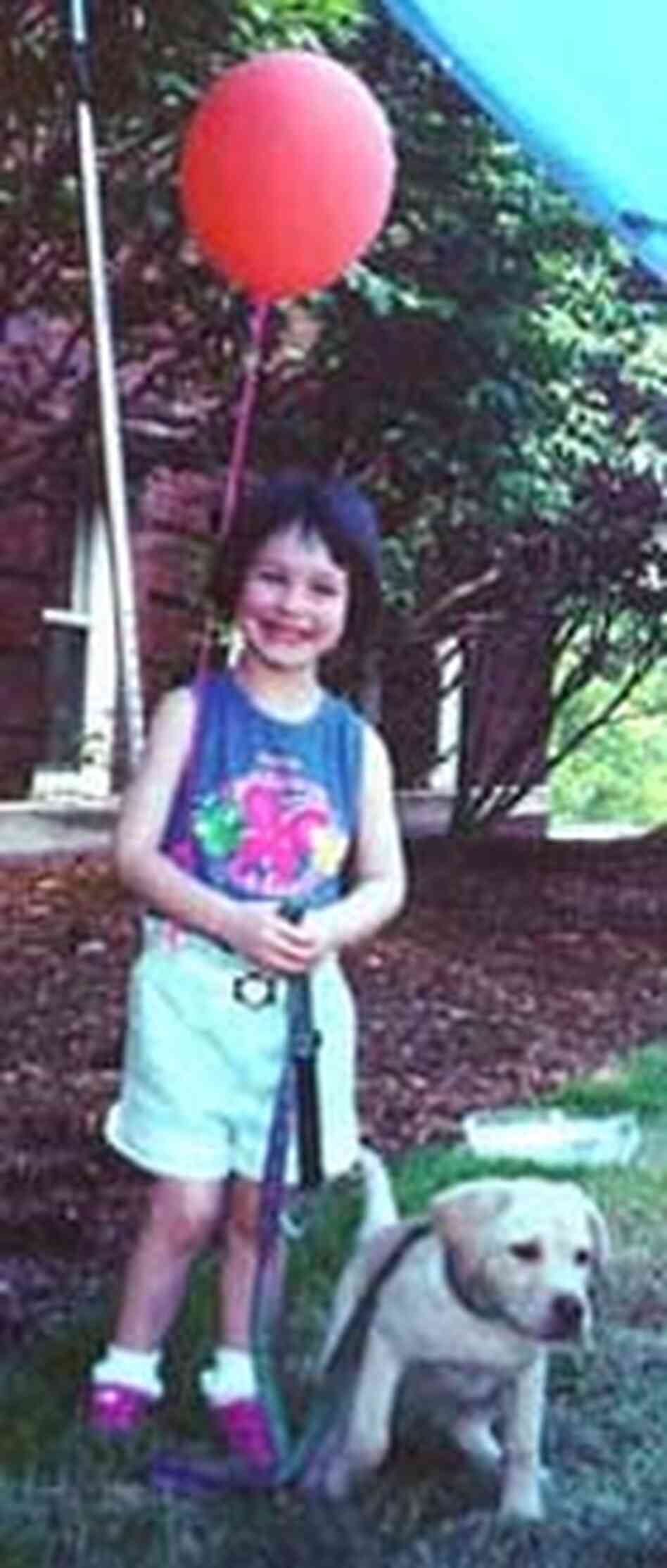 Catie Vance, age 4. Catie Vance, age 4.