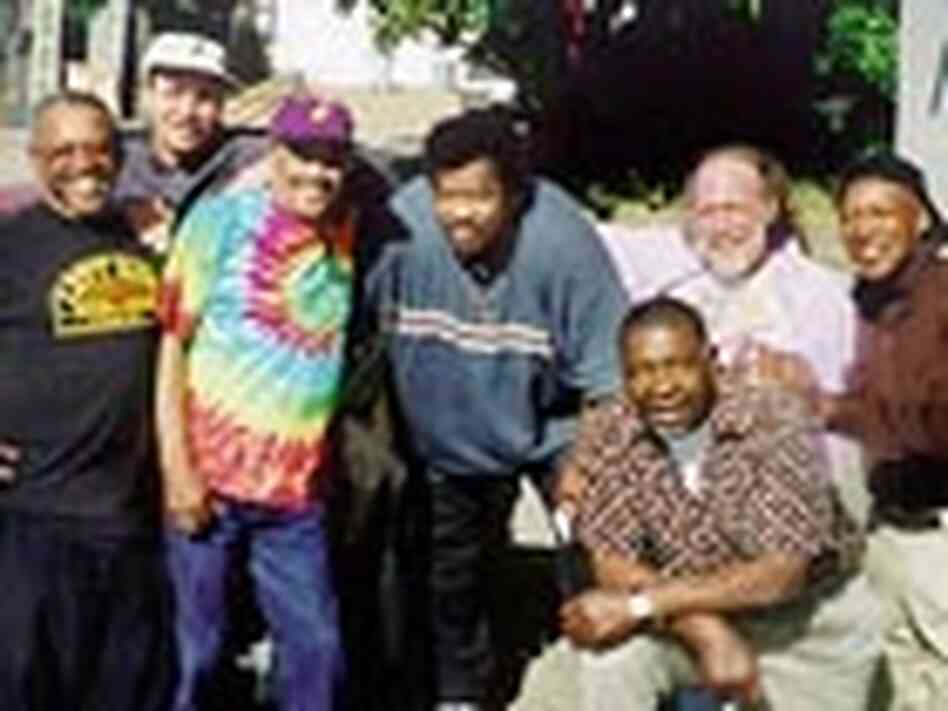Rip Rense, with piano player Vince Welnick, and the 5 members of The Persuasions. Rip Rense, with piano player Vince Welnick, and the 5 members of The Persuasions.