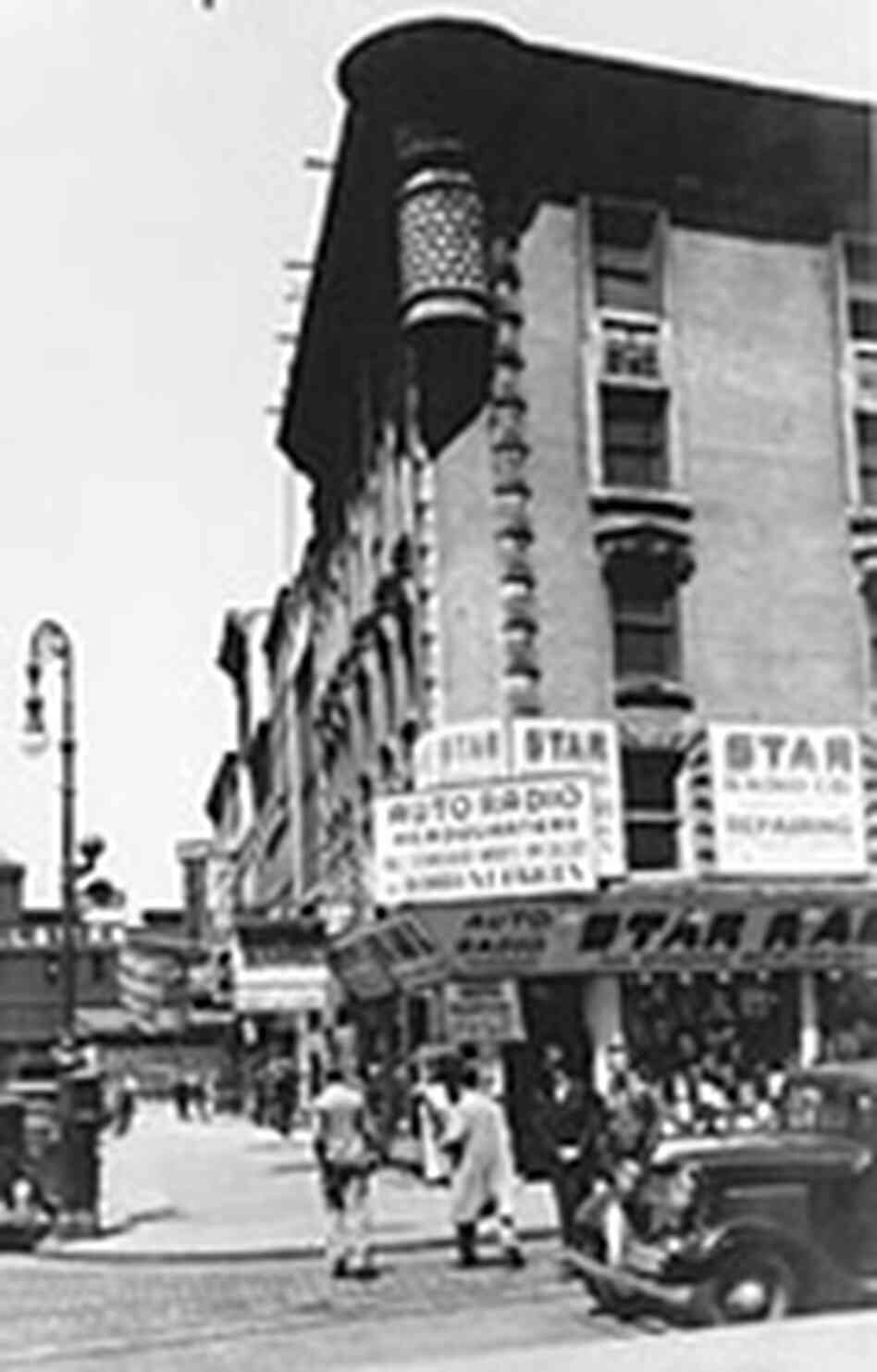 Radio Row circa 1935 Radio Row circa 1935