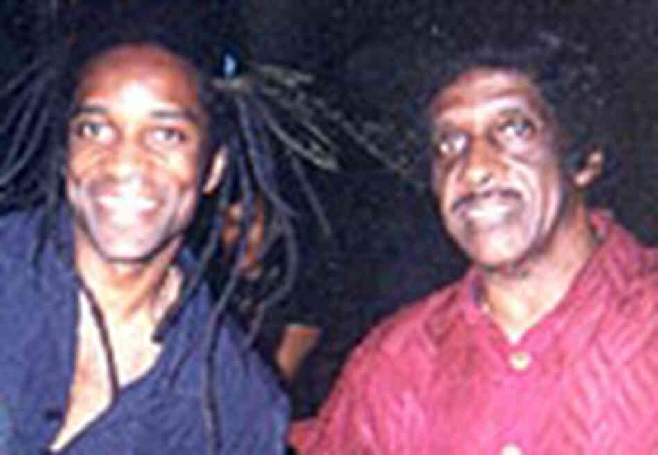 Hugh Borde, right, and his son Emile Hugh Borde, right, and his son Emile