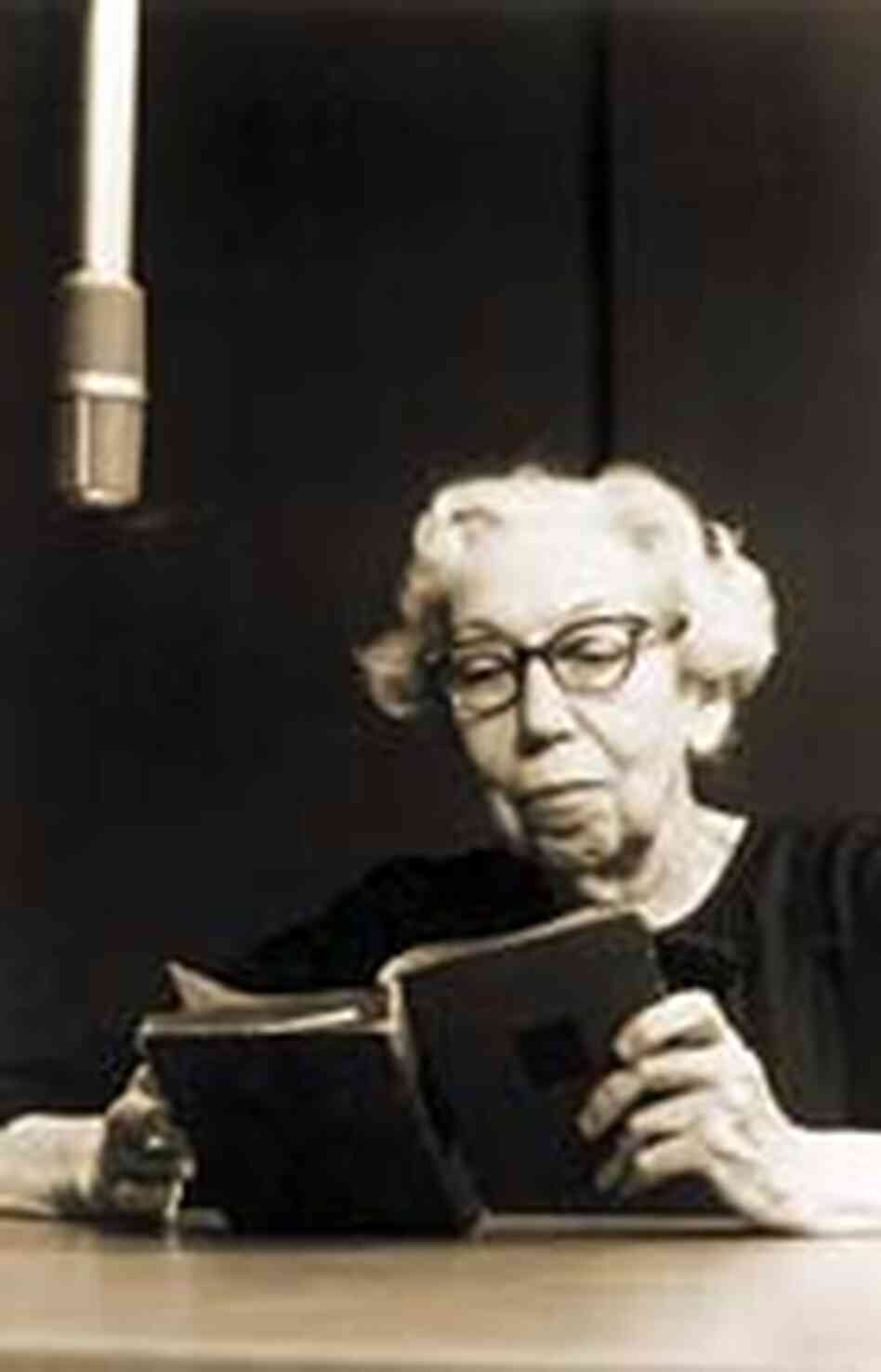 Eudora Welty in the studio Eudora Welty in the studio