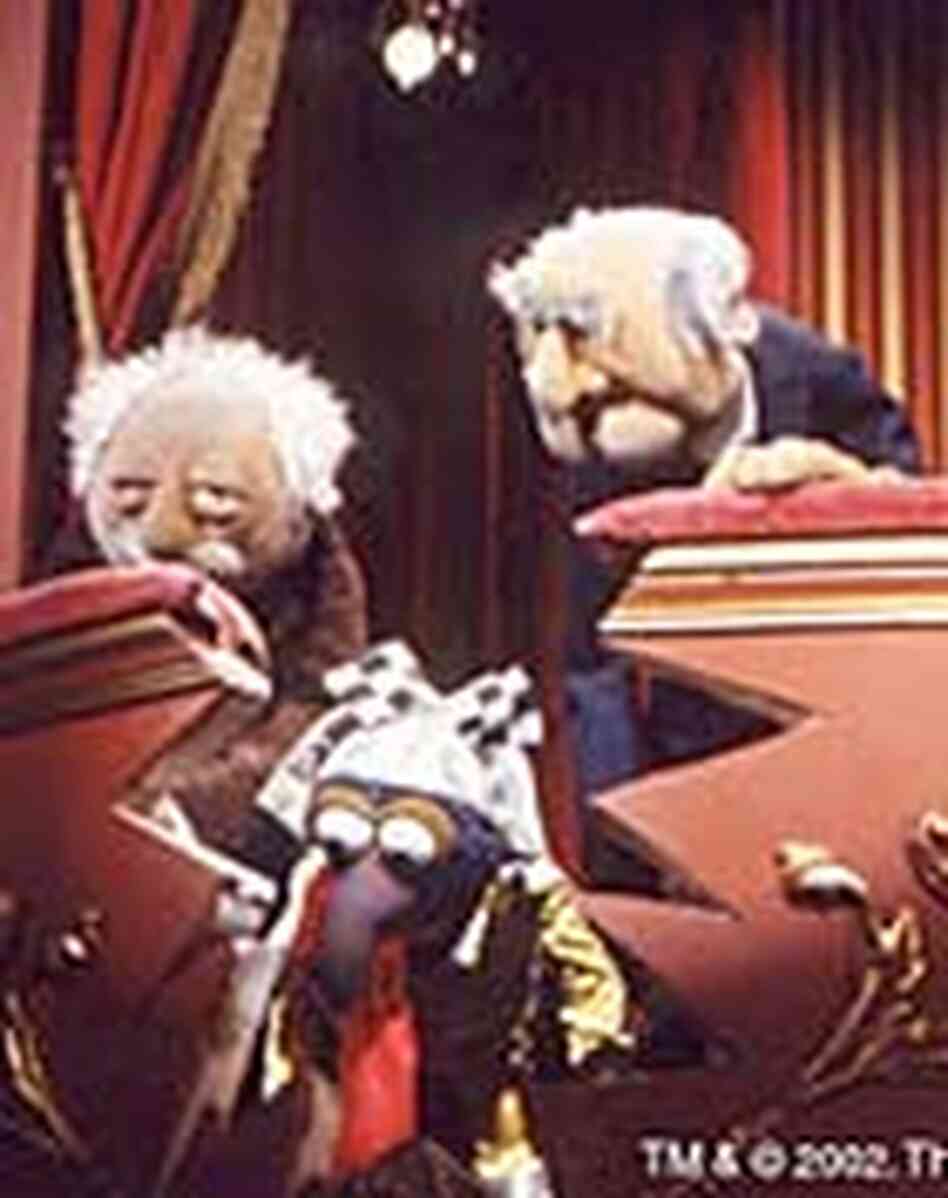 Staler and Waldorf, and Gonzo Staler and Waldorf, and Gonzo