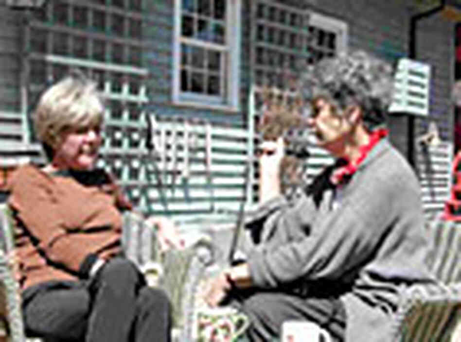 Anne Garrels and Susan Stamberg Anne Garrels and Susan Stamberg