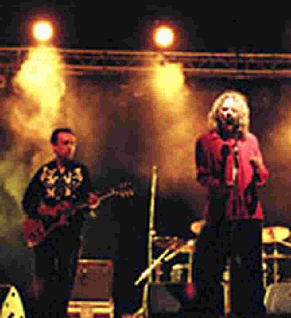 Robert Plant performs with guitarist Justin Adams at the 2003 festival. Robert Plant performs with guitarist Justin Adams at the 2003 festival.