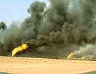 Kuwaiti oil well fire