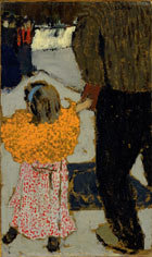 'Girl Wearing an Orange Shawl'