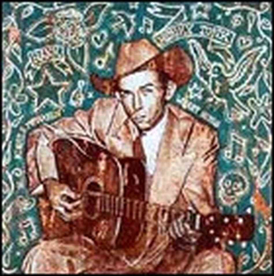 artwork of Hank Williams by Jon Langford artwork of Hank Williams by Jon Langford